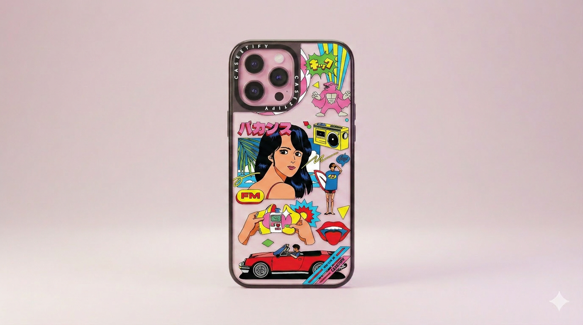 Pop Art Sticker Case
