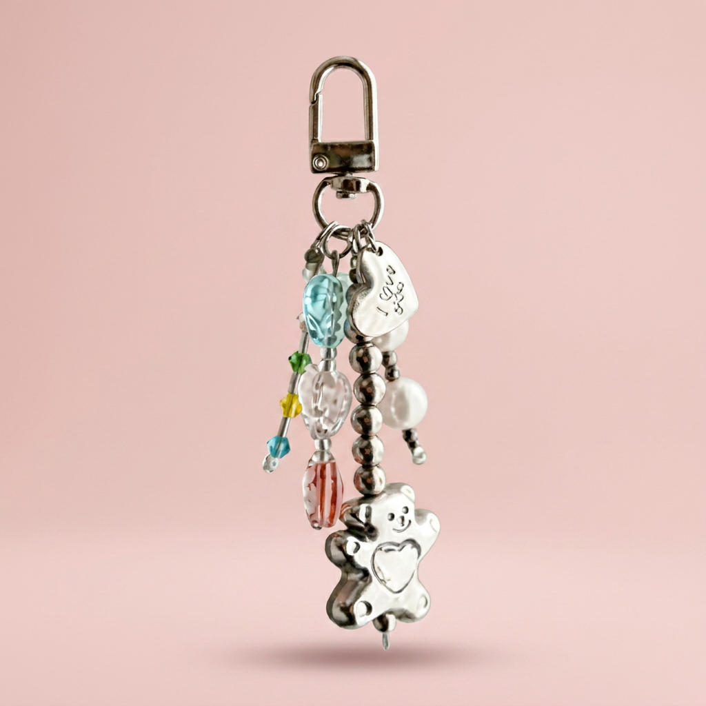 Bear Drop Charm