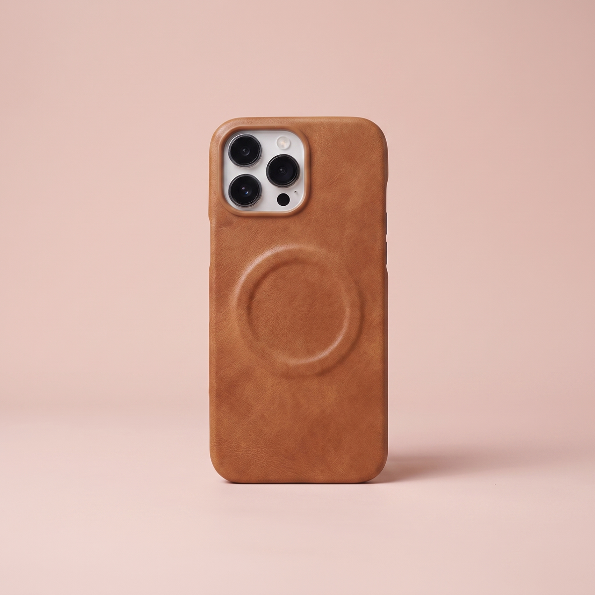 Burnt leather Case