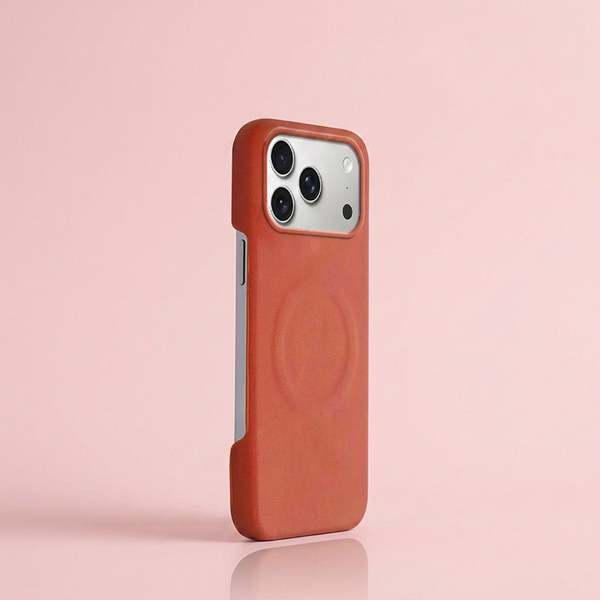 Burnt leather Case