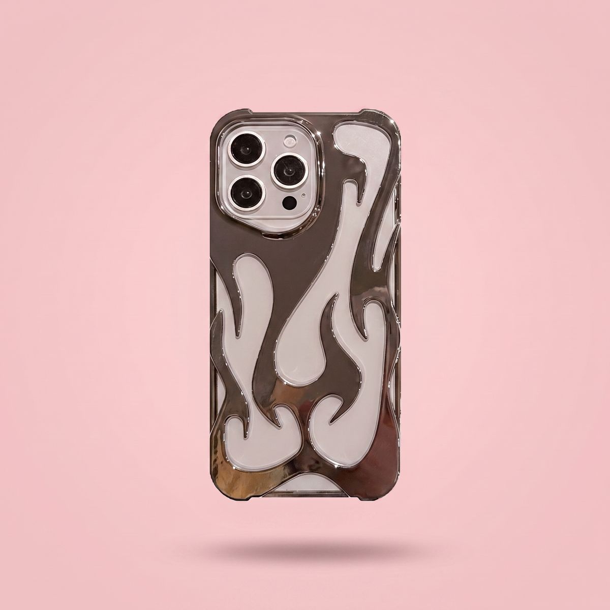 Metallic Orange Swirl Case