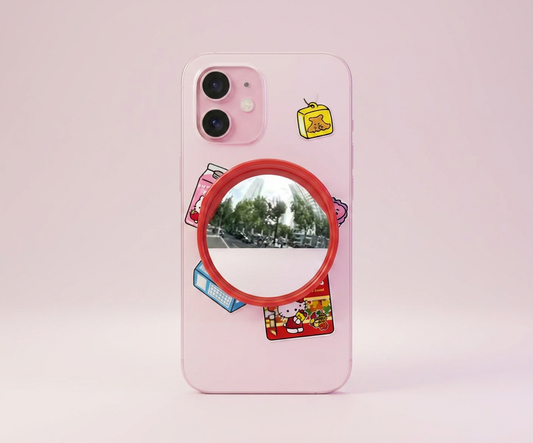 Curved mirror Magnet